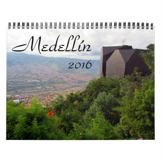 medellín 2016年 カレンダー (カバー)