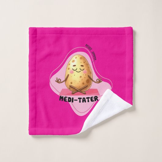 Medi-Tater、ポテトの駄洒落| ウォッシュタオル (ウォッシュタオル)
