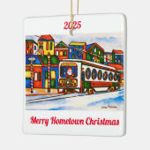 Media, Pennsylvania 2025 Hometown Ornament セラミックオーナメント (左)