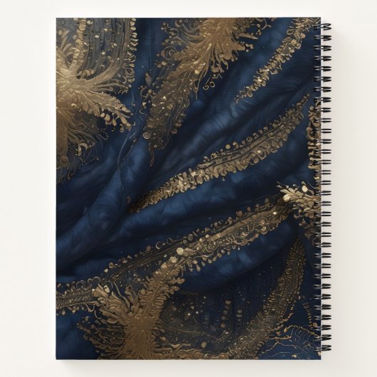 Medianoche de Oro ノートブック (裏面)