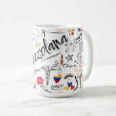 Médica General Venezolana | Orgullo Profesional ve コーヒーマグカップ (正面右)