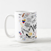 Médica General Venezolana | Orgullo Profesional ve コーヒーマグカップ (左)