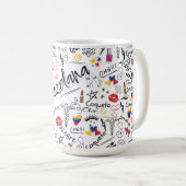 Médica General Venezolana | Orgullo Profesional ve コーヒーマグカップ (正面右)