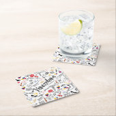 Médica General Venezolana | Orgullo Profesional ve スクエアペーパーコースター (インサイチュ)