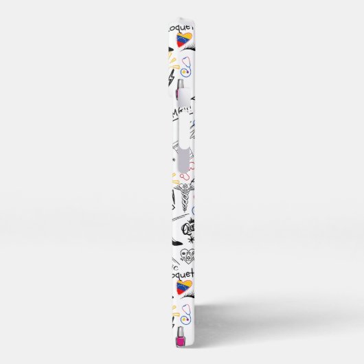 Médica General Venezolana | Orgullo Profesional Ve iPhoneケース (左側面)