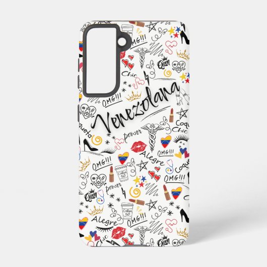 Médica General Venezolana | Orgullo Profesional ve Samsung Galaxyケース (裏面)