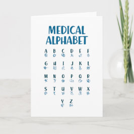 Medical Alphabet カード