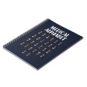 Medical Alphabet ノートブック (左側)