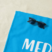Medical Alphabet ビーチタオル (インサイチュ)