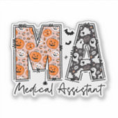 Medical Assistant シール (正面)