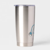 Medical Assistant Stethoscope Personalized 保温保冷タンブラー (右面)