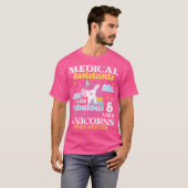 Medical Assistants - Magical Unicorn Healthcare Wo Tシャツ (正面フル)