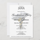 Medical Caduceus Graduation Party | Photo 招待状 (正面)