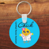 Medical Chick v2認定ナースアシスタント キーホルダー (正面)