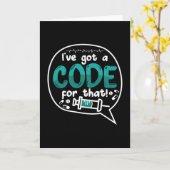 Medical Code I've Got A Code For That ICD Coding カード (黄色い花)