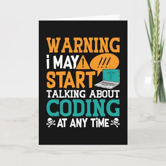 Medical Coderの警告IがTalking Codingを開始 カード (正面)