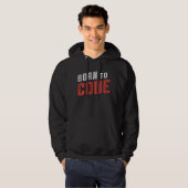 Medical Coder Born To Code ICD Coding Programmer パーカ (正面フル)