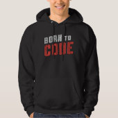Medical Coder Born To Code ICD Coding Programmer パーカ (正面)