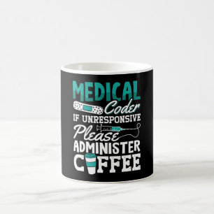 Medical Coder Coffee Assistant ICDコーディング コーヒーマグカップ