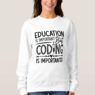 Medical Coder Educationが重要なコーディングICD スウェットシャツ