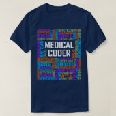 Medical Coder Words Tシャツ (デザイン正面)