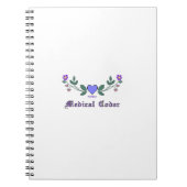 Medical Codersノートブック ノートブック (正面)