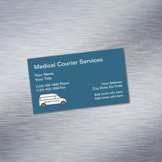 Medical Courier Services マグネット名刺 (インサイチュ)