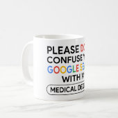 Medical Degree Mug コーヒーマグカップ (正面左)
