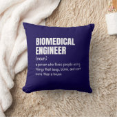 Medical Device Engineer Funny Definition クッション (ブランケット)