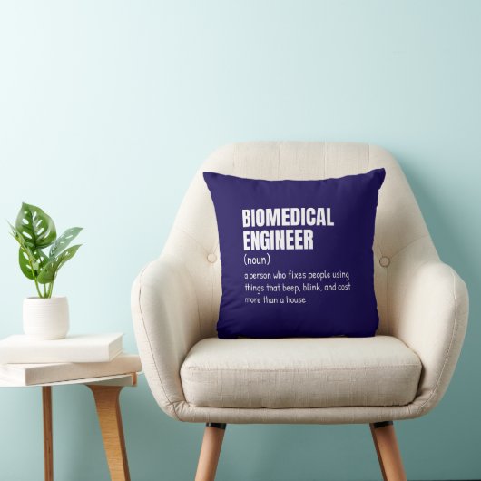 Medical Device Engineer Funny Definition クッション (椅子)