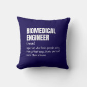 Medical Device Engineer Funny Definition クッション (正面)