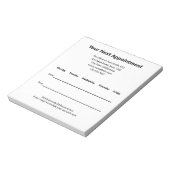 Medical Doctorの次のアポイントメントのアラーム ノートパッド (回転)