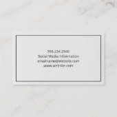 Medical Doctorロゴ |医師 名刺 (裏面)