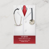 Medical Doctor Business Card(アポイントメント付) 予約カード (正面)