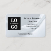 Medical Doctor Business Card Custom Logo Premium 名刺 (正面)