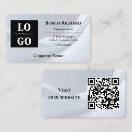 Medical Doctor Business Card Custom Logo Premium 名刺