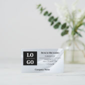 Medical Doctor Business Card Custom Logo Premium 名刺 (スタンド正面)