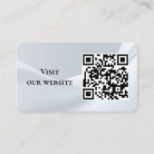 Medical Doctor Business Card Custom Logo Premium 名刺 (裏面)
