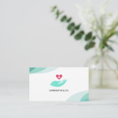 Medical Doctor (MD) business card 名刺 (スタンド正面)