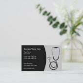 Medical Doctor Officeモダン名刺 名刺 (スタンド正面)