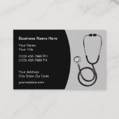 Medical Doctor Officeモダン名刺 名刺 (正面)