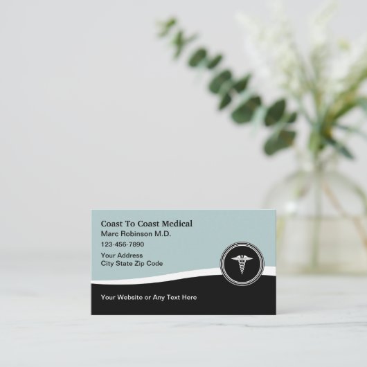 Medical Doctor Office名刺 名刺 (スタンド正面)