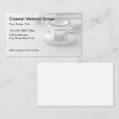 Medical Doctor Office聴診器の名刺 名刺 (正面/裏面)