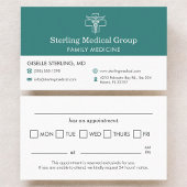 Medical Doctor Office Appointment  名刺