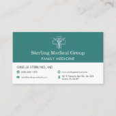 Medical Doctor Office Appointment  名刺 (正面)