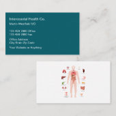 Medical Doctor Office Business Cards 名刺 (正面/裏面)