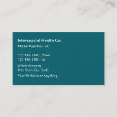 Medical Doctor Office Business Cards 名刺 (正面)