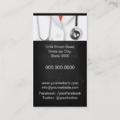 Medical doctor practice / Medical Care 名刺 (裏面)