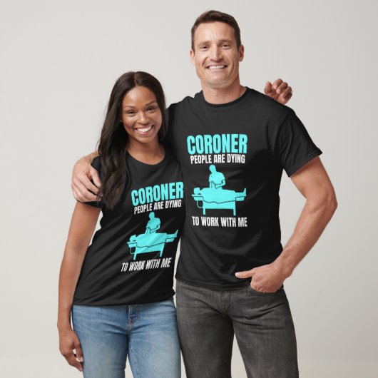 Medical Examiner Funny Coroner Tシャツ (ユニセックス)
