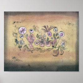Medical Flora : Paul Klee 1924 ポスター